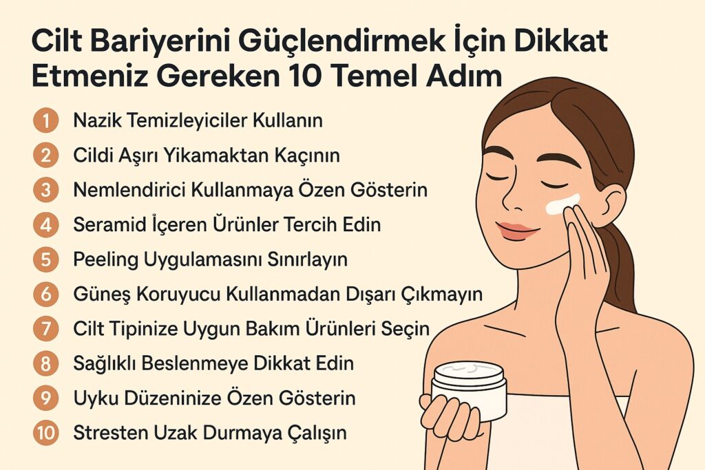 Cilt Bariyerini Güçlendirmek İçin Dikkat Etmeniz Gereken 10 Temel Adım