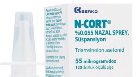 N-Cort %0,055 Nazal Sprey