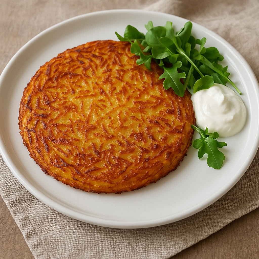 Rösti Patates Tarifi: İsviçre Mutfağından Pratik ve Lezzetli Bir Atıştırmalık