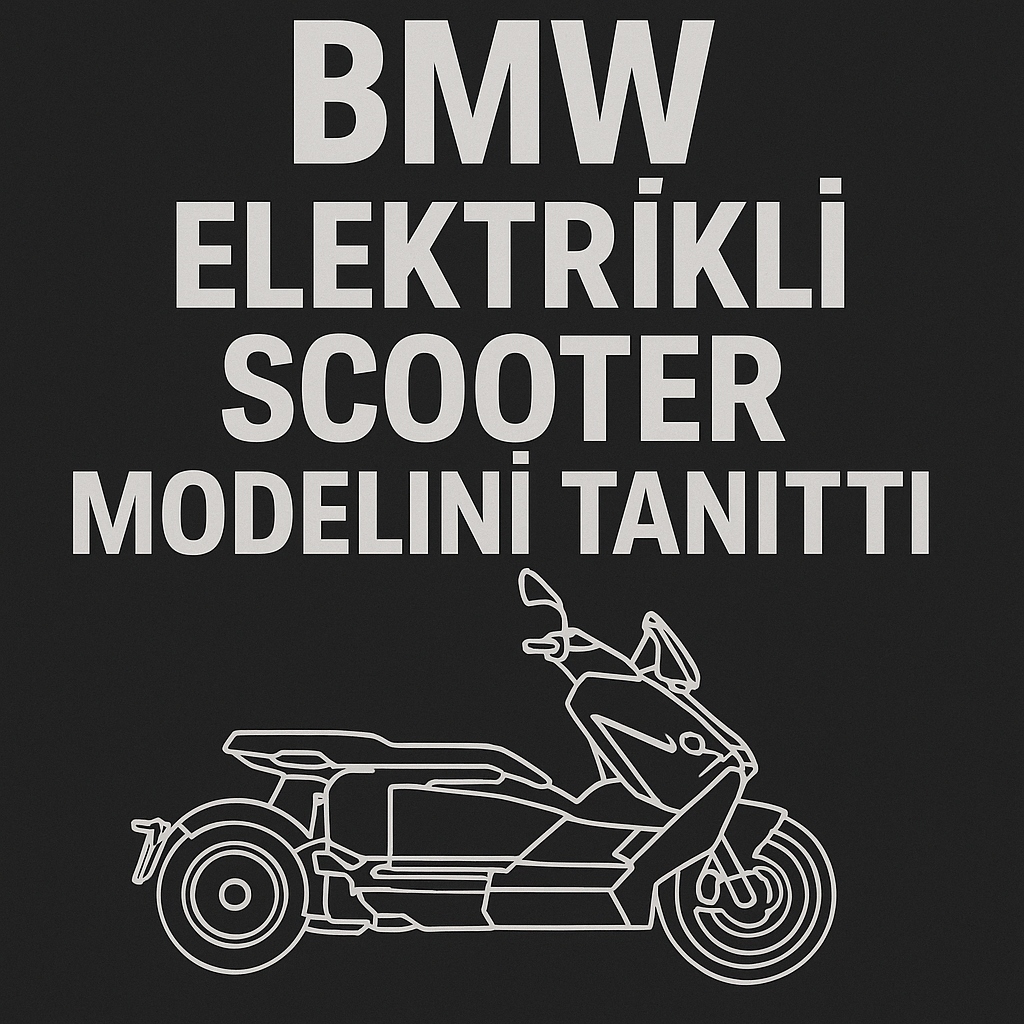 BMW Elektrikli Scooter Modelini Tanıttı: Vision CE Konsepti ve Güncellenmiş CE 04