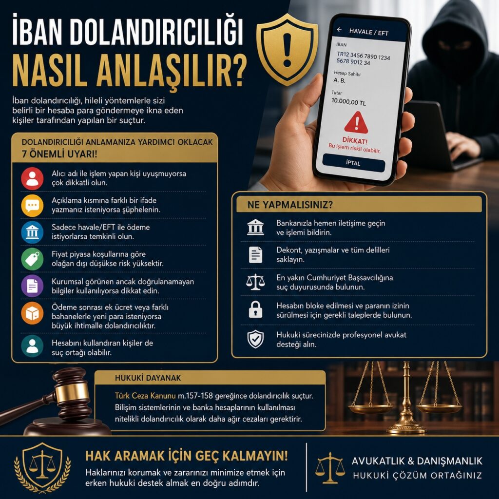 İban Dolandırıcılığı Nasıl Anlaşılır?
