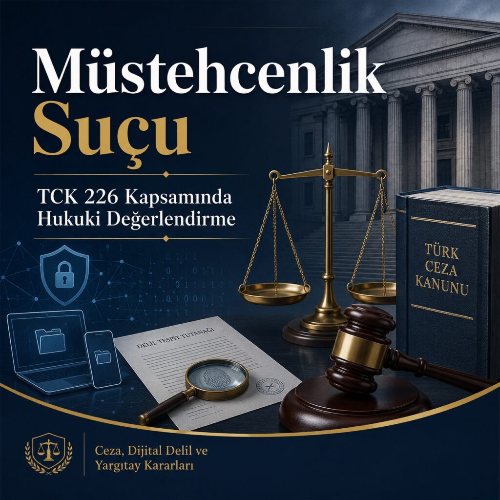 Müstehcenlik Suçu ve Cezası: TCK 226 Kapsamında Hukuki Değerlendirme